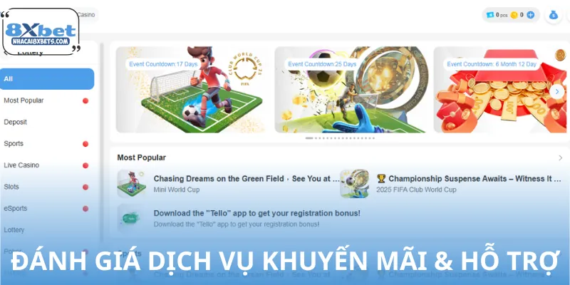 Dịch Vụ 3 Những dịch vụ như khuyến mãi hay CSKH được đánh giá cao