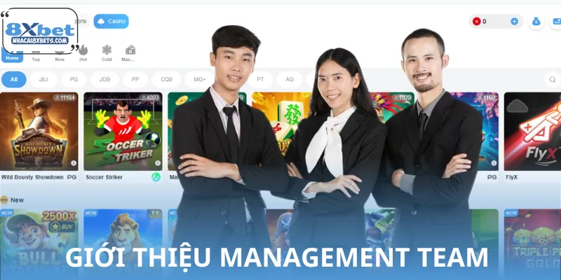 Management Team 1 Đội ngũ Management Team có vị trí quan trọng cho nhà cái